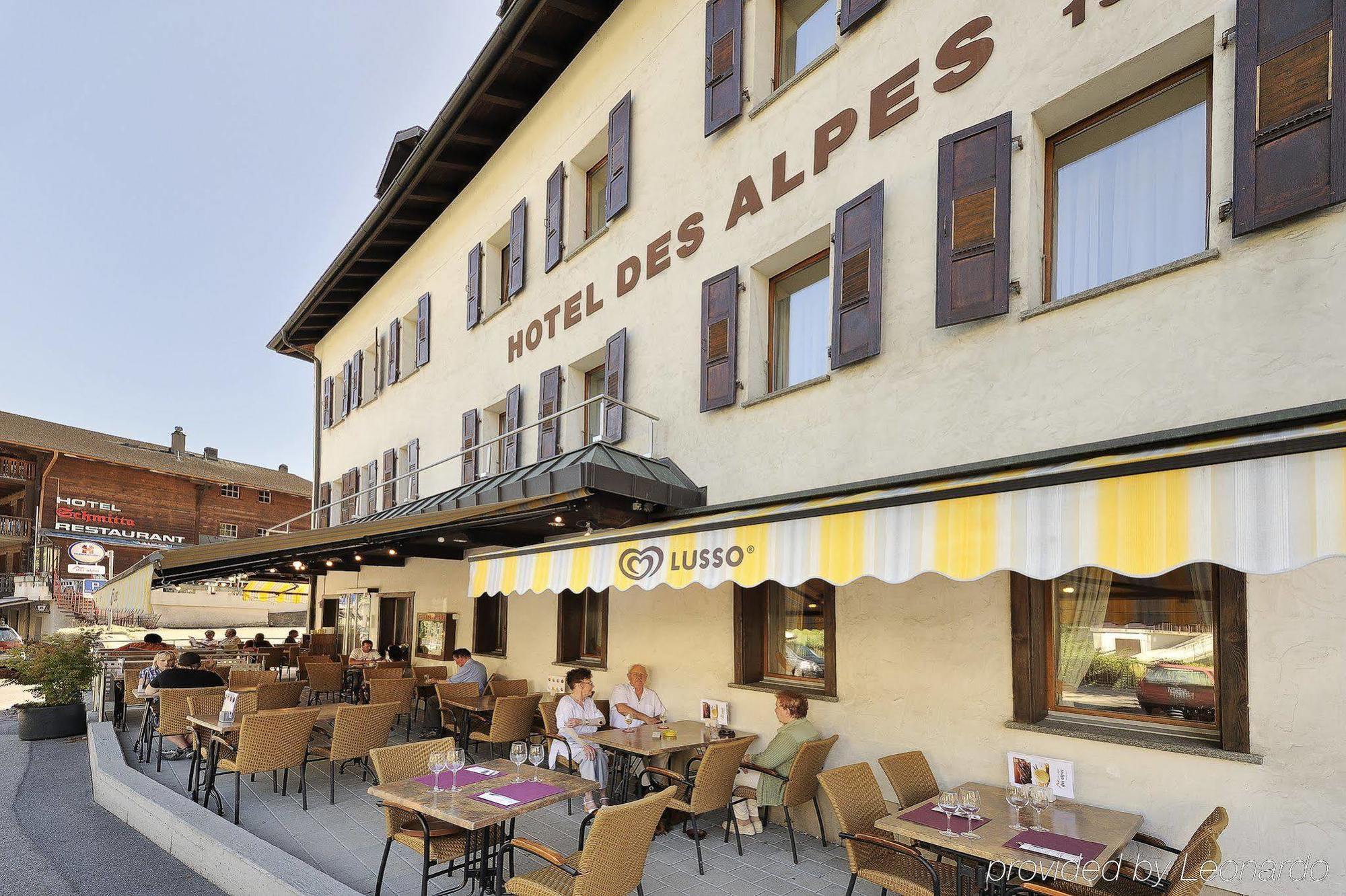 Hotel des alpes Fiesch Extérieur photo